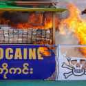 Myanmar Dan Thailand Musnahkan Narkoba Senilai 2 Miliar Dolar AS Di Hari Anti Narkoba Sedunia