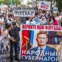 10 Ribu Warga Rusia Kembali Turun Ke Jalan, Tuntut Pembebasan Seorang Gubernur Yang Terjerat Kasus Pembunuhan