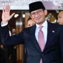 KLB Partai Gerindra, Sandiaga Uno Hadir Secara Fisik Di Hambalang