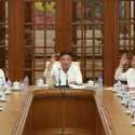 Pimpin Pertemuan Partai, Kim Jong Un Bahas Langkah Pencegahan Covid-19 Dan Bencana Topan