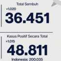 Beda Tipis, Penambahan Kasus Positif Dan Sembuh Covid-19 Di Ibukota Hari Ini