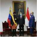 Dubes RI Menerima Anugerah Bintang Kehormatan Francisco de Miranda Dari Pemerintah Venezuela