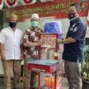Dirkrimsus PMJ Sebar 500 Ribu Masker Dan Tempat Cuci Tangan Di 35 Lokasi Sarana Ibadah