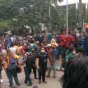 Sudah Petang Dan Diadang Ke Istana, Peserta Aksi BEM SI Tolak Omnibus Law Memilih Pulang
