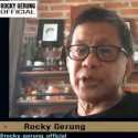 Pernyataan Gatot Nurmantyo Soal Omnibus Law, Rocky Gerung: Ada Pers Yang Memotret Kuku Kaki