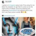 Taylor Swift Dukung Kamala Harris, Siap Saksikan Debat Sambil Makan Kue Khusus Bertuliskan Biden