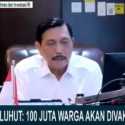 Video Luhut Kembali Beredar, Optimis 100 Juta Rakyat Disuntik Vaksin Mulai Desember 2020