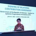Indonesia Teken Perjanjian Kontribusi Vaksin Covid-19 Dengan CEPI