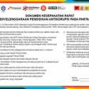 Tanpa Dihadiri PAN, Delapan Parpol Sepakati Tujuh Poin Bersama KPK