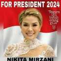 Foto Nikita Mirzani For President 2024 Mulai Beredar Di Dunia Maya