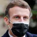 Positif Covid-19, Presiden Macron Isolasi Mandiri Selama Sepekan