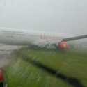 Hujan Deras, Lion Air JT-173 Tergelincir Saat Mendarat Di Bandara Radin Inten II