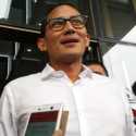 Pakai Baju Putih, Sandiaga Bakal Dikenalkan Jokowi Sebagai Menteri Sore Ini