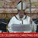 Pesan Paus Fransiskus Pada Perayaan Natal: Kita Harus Saling Mengajari Cinta Kasih