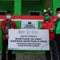 NU Care-MTT Bangun MCK Layak Untuk Pesantren Di Kabupaten Lebak
