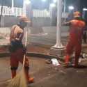 Tanpa Ada Keramaian, Volume Sampah Malam Tahun Baru Di Jakarta Turun Drastis