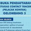 Dinkes DKI Buka Pendaftaran Petugas <i>Contact Tracer</i> Covid-19 Gelombang 3, Insentifnya Rp 360 Ribu Per Hari