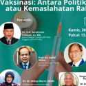 Ada Gangguan, Acara PIM Bertema 'Vaksinasi: Antara Politik, Bisnis, Atau Kemaslahatan Rakyat' Terpaksa Batal