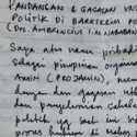 Ini Surat Ambroncius Nababan Yang Terkesan Menyejukkan Hati