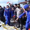 Kabarhakam Cek Langsung Pencarian Korban Jatuhnya Pesawat Sriwijaya SJ-182