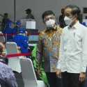 Ditemani Ketua Dewan Pers Dan Menkominfo, Jokowi Tinjau Penyuntikan Vaksin Untuk Awak Media