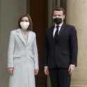 Presiden Moldova Maia Sandu Bertemu Emmanuel Macron Di Paris, Pertemuan Pertama Sejak 24 Tahun