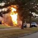 Ledakan Gas Alam Texas: Satu Rumah Terbakar, Sepuluh Luka-luka