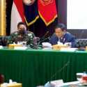 KSAD Andika Dampingi Menhan Prabowo Hadiri Entry Meeting Dengan BPK