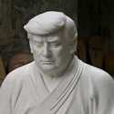 Patung Budha Donald Trump, Upaya Pengusaha Tiongkok Perlihatkan Sosok Mantan Presiden AS Dalam Pose Yang Damai