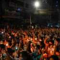 Hormati Korban Tewas, Ratusan Lilin Dinyalakan Di Myanmar