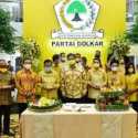 Didampingi JK, Ical Hingga Akbar Tanjung, Airlangga Resmikan Gedung Baru Partai Golkar