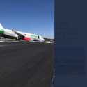 Roda Depan Pesawat Milik  Viva Aerobus Meksiko Copot Saat Lepas Landas, 127 Penumpang Aman