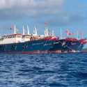 Militer Filipina Identifikasi Struktur Ilegal Dekat Ratusan Kapal China Di Laut China Selatan