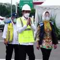 Ditemani Airin, Jokowi Resmikan Tol Serpong-Cinere Ruas Cinere-Pamulang