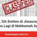 Muncul Petisi Kepada Presiden Jokowi Untuk Usut 124 Emiten Di Jiwasraya
