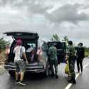 Berikan Rasa Aman Selama Ramadhan, Satgas Pamtas Yonif 642/Kapuas Laksanakan Sweeping Di Perbatasan