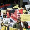 Poster Besar Xi Jinping Dan Vladimir Putin Hadir Di Antara Ribuan Pengunjuk Rasa Anti-AS Di Ethiopia