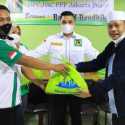 Jelang Lebaran, DPP PPP Berbagi Sembako Ke Akar Rumput Di Kemayoran