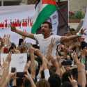 Aksi Bela Palestina Di Amman, Desak Yordania Batalkan Perjanjian Damai Dengan Israel
