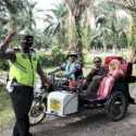 Gandeng Wak Kombur, Polres Batubara Sosialisasikan Larangan Mudik Secara Jenaka