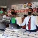 Polres Metro Tangerang Gagalkan Penyelundupan 65 Kilogram Ganja
