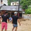 Longsor Di Desa Sibaganding, Banjir Lumpur Di Kota Parapat