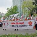 PKS Gelar Aksi Di Kedubes AS Demi Perkuat Dukungan Internasional Untuk Palestina