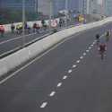 Covid Mengganas Di Jakarta, Polisi Tutup JLNT Untuk Pesepeda Road Bike