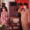 Disaksikan Megawati, Prabowo Urai Alasan Bangun Patung Kuda Bung Karno Di Kemhan