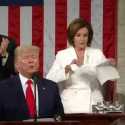 Tertarik Jadi Ketua DPR AS, Trump Harus Lawan Nancy Pelosi