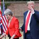 Trump Rela Bayar Rp 2 Miliar Demi Tidak Mendengarkan Eks PM Inggris Theresa May Berpidato