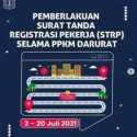 Ingat, Pengajuan STRP Hanya Bisa Secara Online Dan Tidak Dipungut Biaya