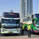36 Bus AKAP Pelanggar PPKM Bakal Dikandangin Dua Bulan