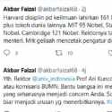 Bandingkan UI Dan Harvard, Akbar Faizal Sarankan Prof. Ari Kuncoro Pilih Rektor Atau Komisaris BUMN